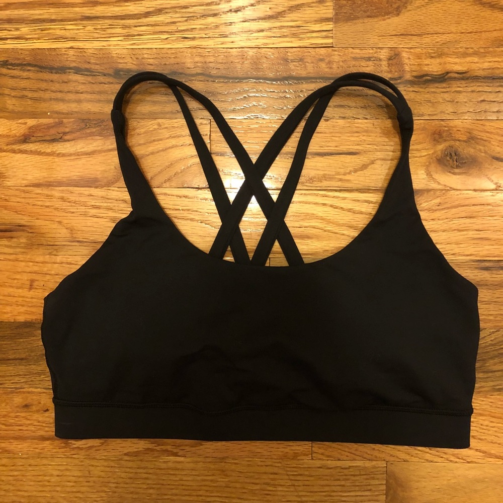 Lululemon Energy Bra Black Size 8